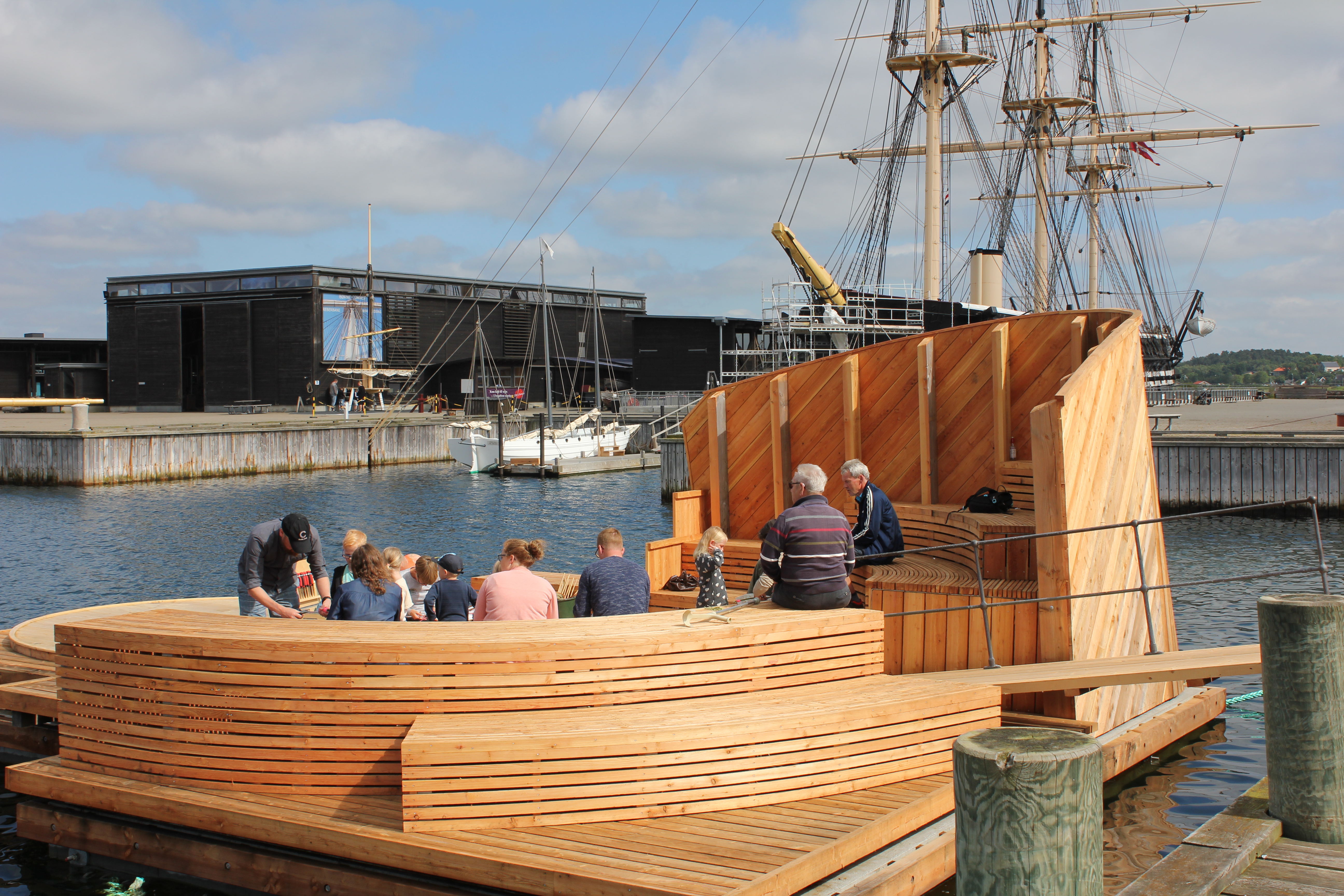 Havnen i Ebeltoft - kulturscene
